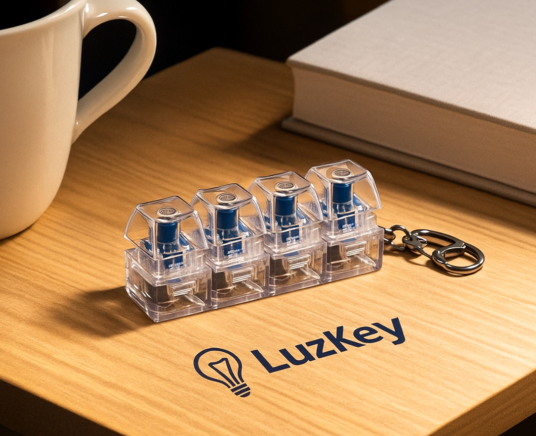 LuzKey™ - Llavero Antiestrés